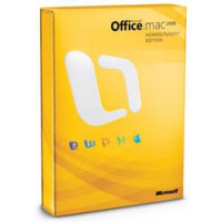 Microsoft Office 2008 for Mac Home and Student Edition, DVD, ES (GZA-00014)